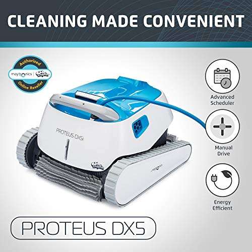 Key Features Of Dolphin proteus dx5i Robotic Pool Cleaner