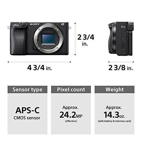 Key Features of Sony Alpha a6400 Mirrorless Camera