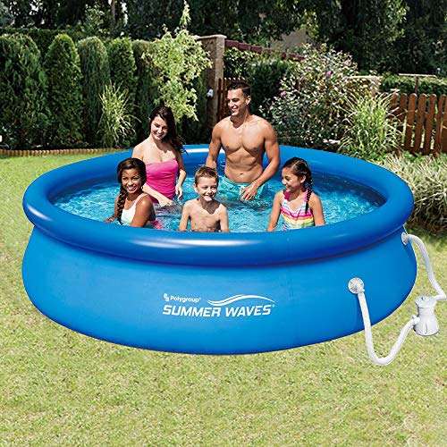 Key Features of the Summer Waves 10ft Quick Set Pool